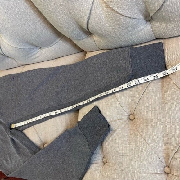 Athleta Venice Jogger Pant Womens XXS Heather Gray High Rise Zipper pockets - Picture 13 of 15